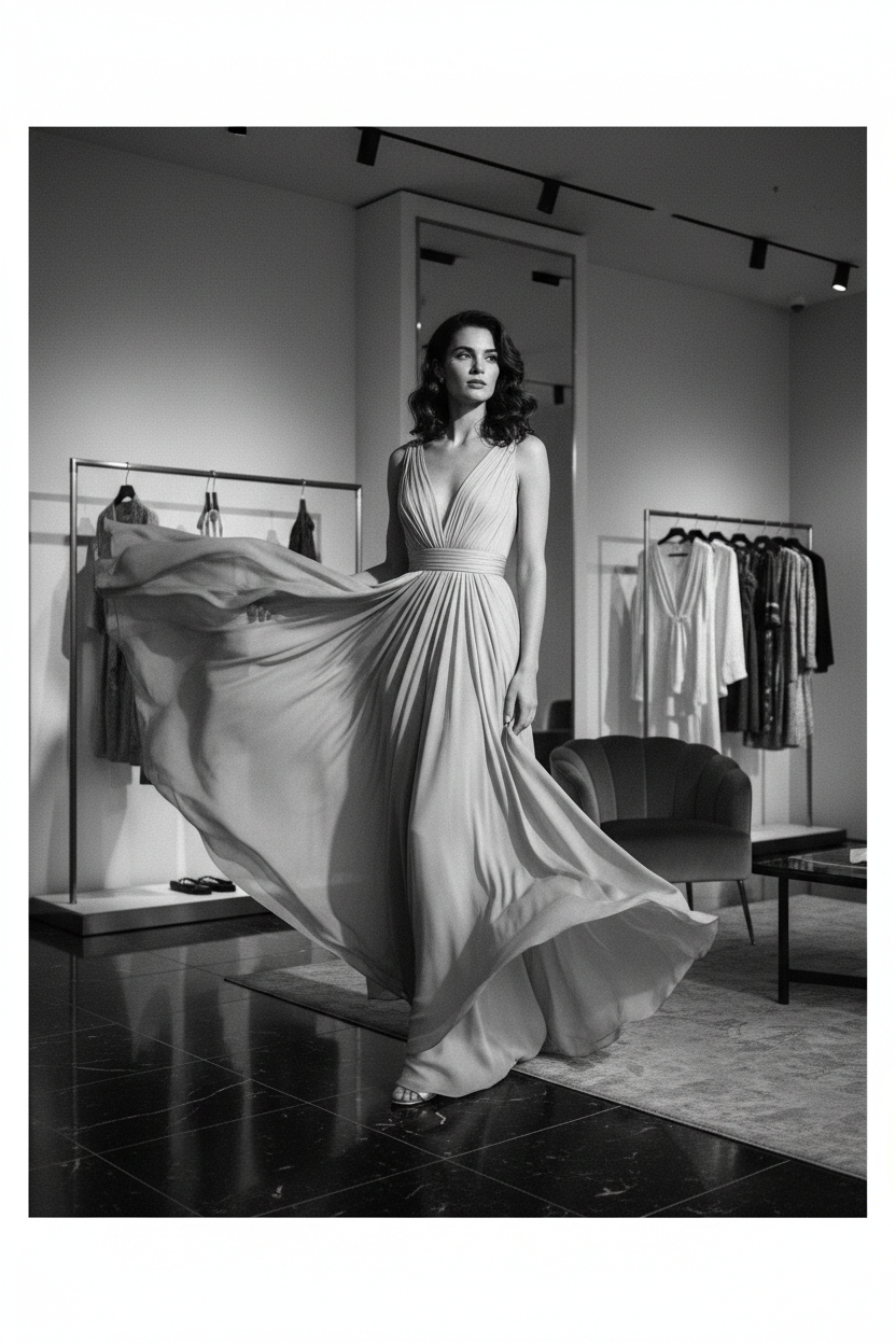 Black and White Editorial Fashion